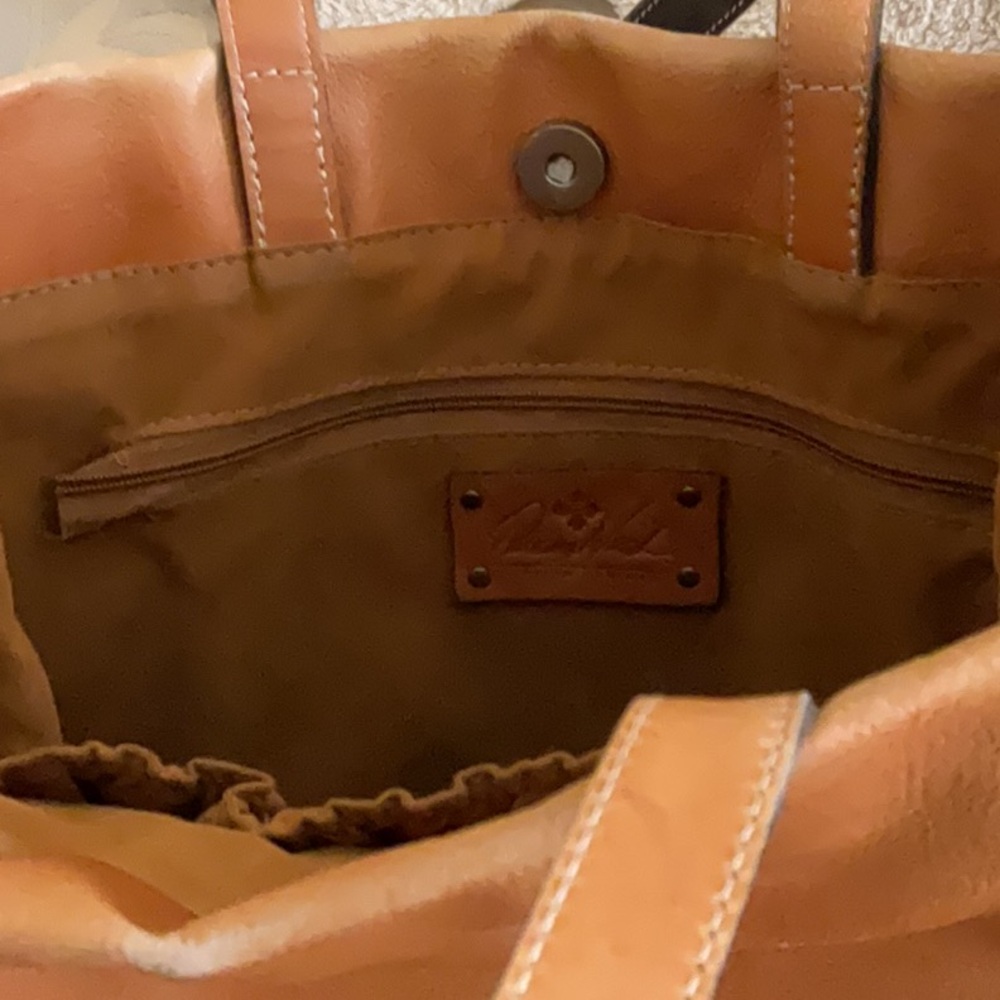 Patricia Nash leather tote vintage - Picture 9 of 13